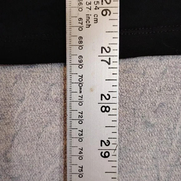 Suzy Shier Black Sleeveless Stretch Blouse White Lace & Pearl Neck CK MEASURE - Picture 6 of 6